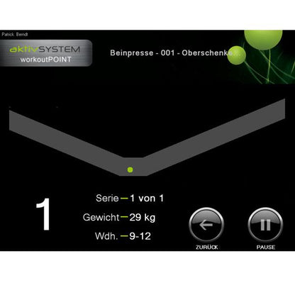 DynamedAktiv System - Training control