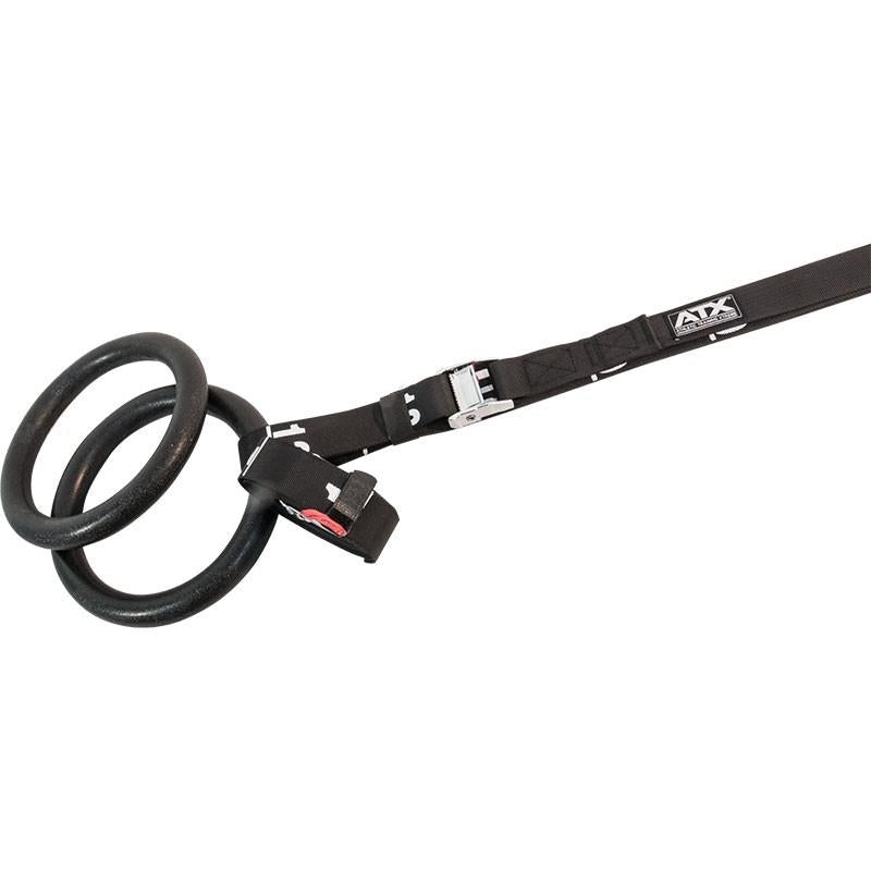 Gym Rings - 1 pair including adjustable band