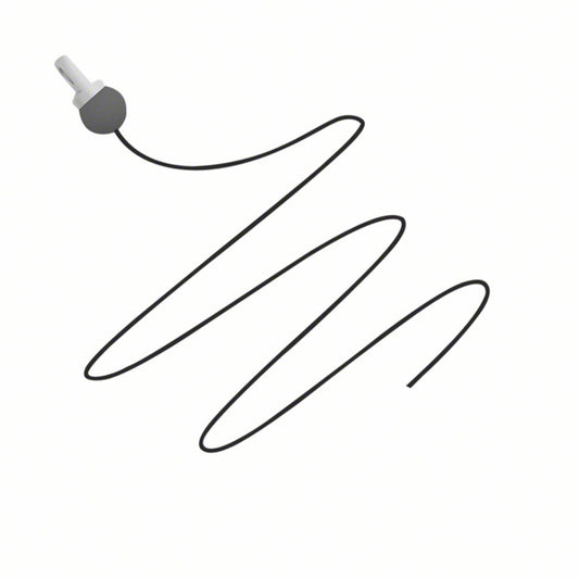 Kabel mit Stecker, möglicherweise für Fitnessgerät, keine Marke sichtbar.