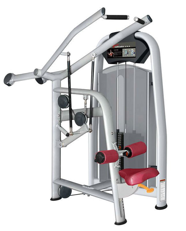 Realleader Latzug / Lat Pull Down, Silber, gebraucht - überholter Zustand