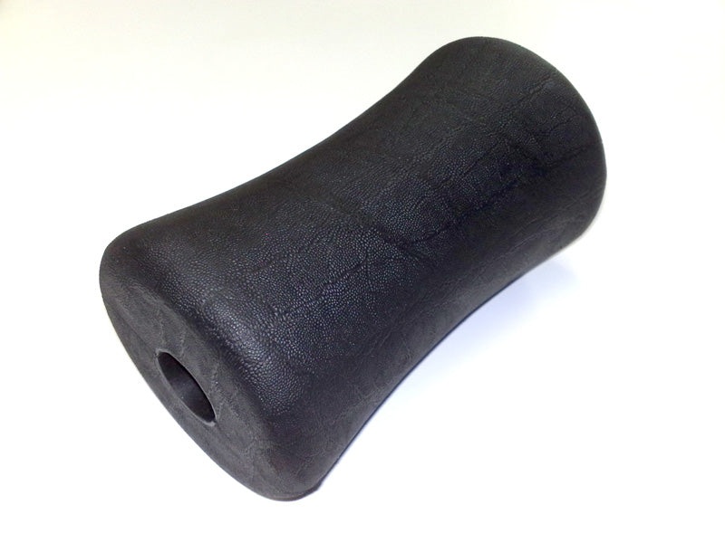 Polsterrolle / Beinpolsterrolle 80x500, schwarz, ledernarbig
