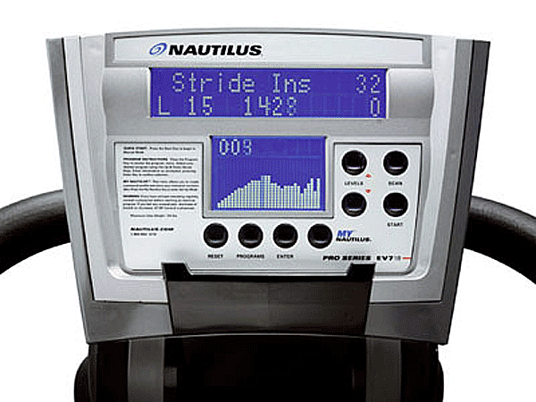 Nautilus Pro Series EV 718 cross trainer, used
