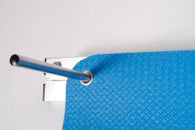 Mat wall holder with adjustable hanging brackets