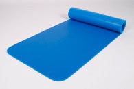 Super Flex gymnastics mat, phthalate-free, 2000x8500x15mm, sky blue