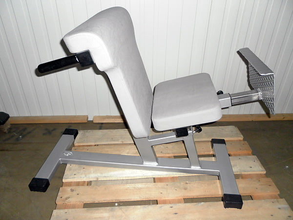 Dr. Wolff Lumbal Trainer 305, hyperextension bench, silver, used