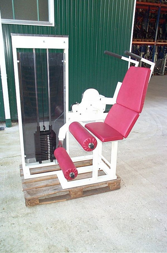 Dynamix Bauchmaschine, klappbar, weiß