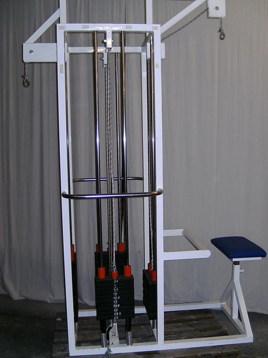 4 Stationenturm für Ladyfitness, weiß, gebraucht