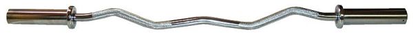 Olympia EZ barbell, 50 mm x 1200 mm, 180 kg, chrome