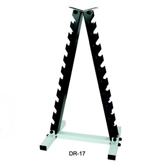 Fitness Line Pyramidenständer DR-17, schwarz