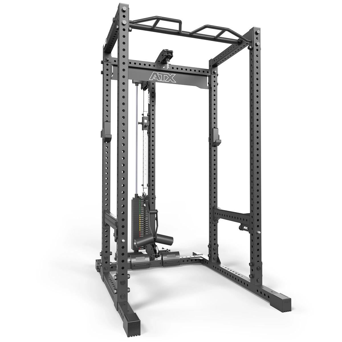 ATX Power Rack PRX-780 mit Latzug - 125 kg Steckgewichte