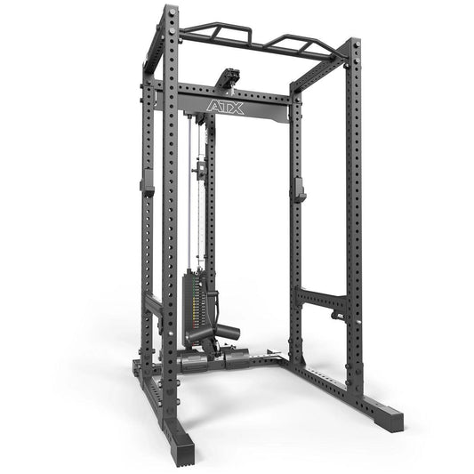 ATX Power Rack PRX-780 mit Latzug - 125 kg Steckgewichte