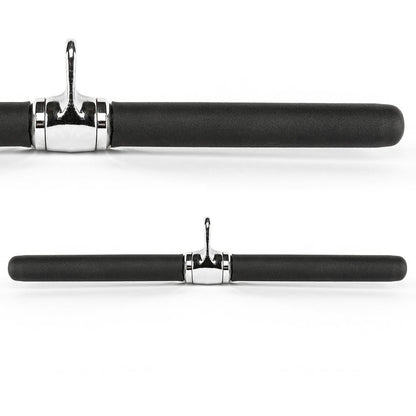 Hollow handle straight, coated, approx. 43 cm