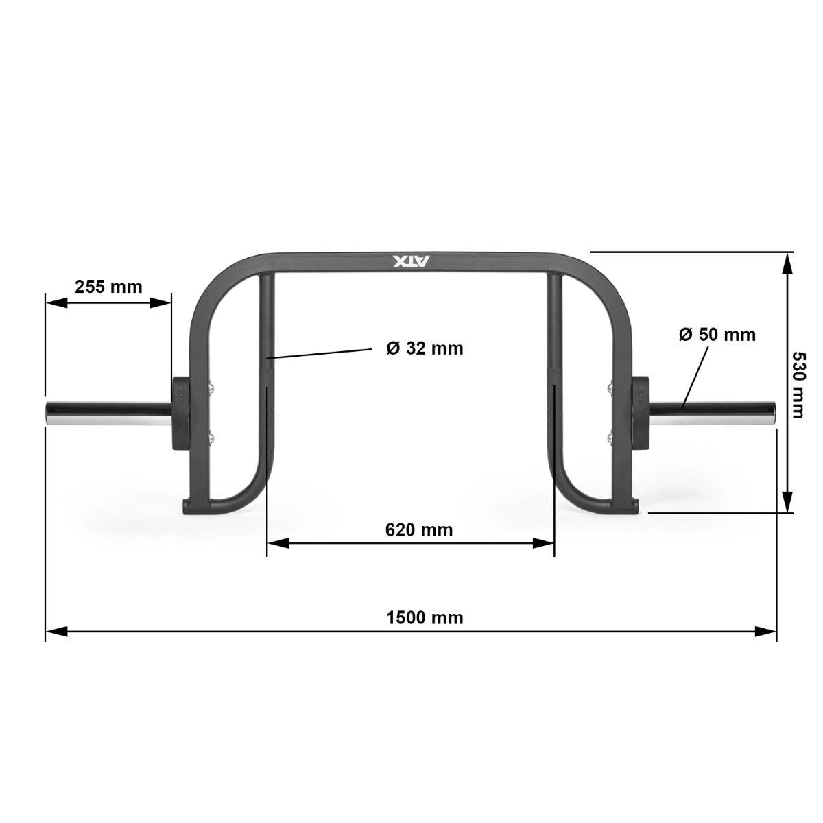 ATX Open Hex Bar Compact - 50 mm
