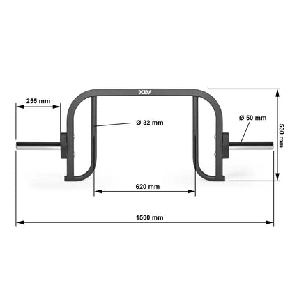 ATX Open Hex Bar Compact - 50 mm