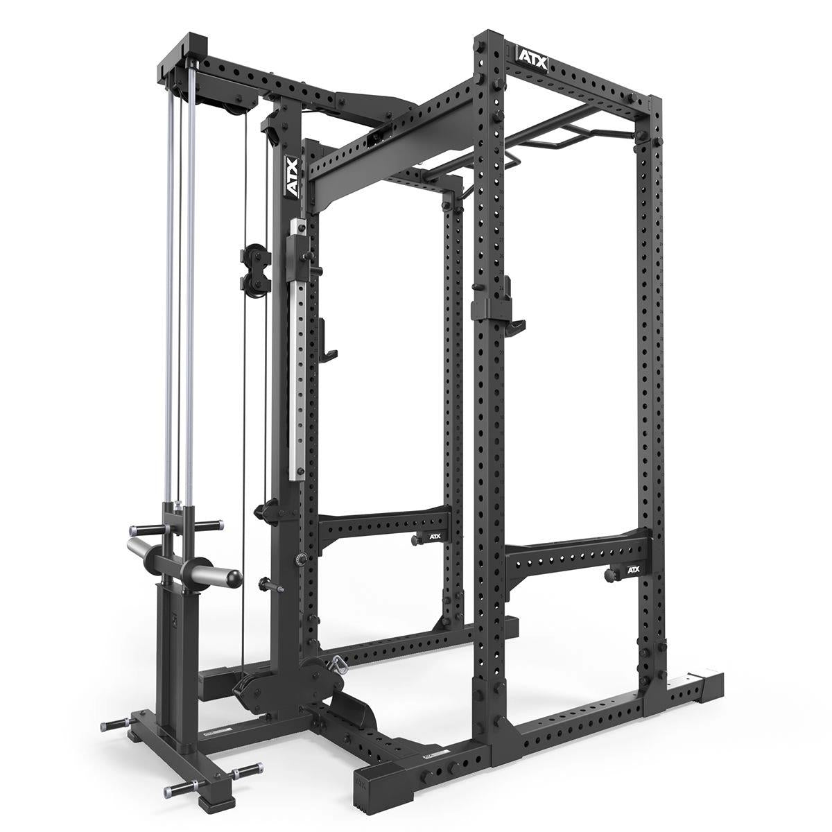 ATX Power Rack PRX-780 with lat pulldown - weight plate holder