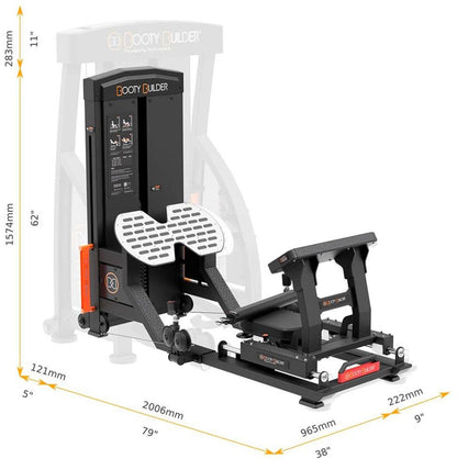 Booty Builder V8, Hip Thrust Machine, Butt Machine