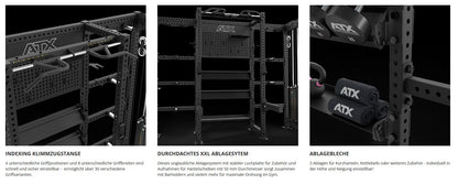 ATX Multi Cable Rack & Storage Station - THE WALL