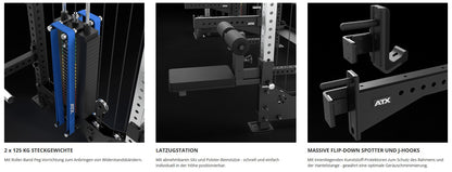 ATX Multi Cable Rack & Storage Station - THE WALL
