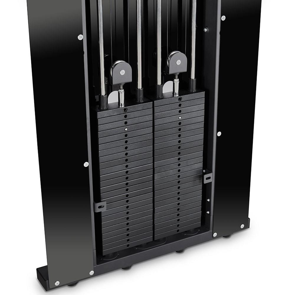 ATX Duale Wandzugstation mit 2 x 60 kg Steckgewichten