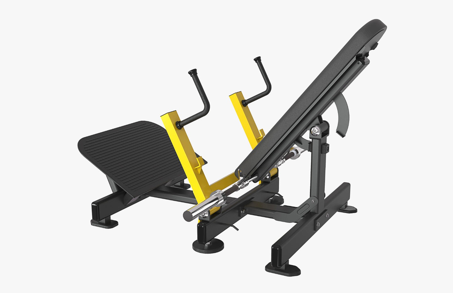 DankSport Hip Thrusts Maschine - Gluteusmaschine - Glute Trainer - Pomaschine Plate loaded Kraftgerät für Gesäßmuskel - Schwarz - NEU