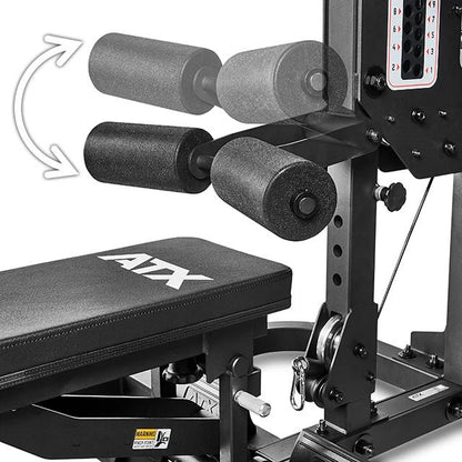 ATX Kraftstation - TripleX Gym - Multistation mit Steckgewichten